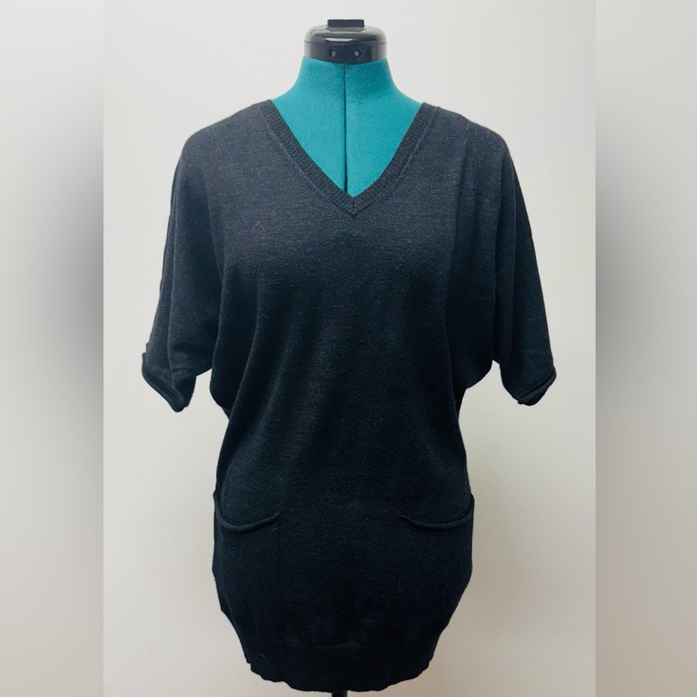 BCBG Maxazria Women’s Sweater Wool/Cashemere Black Size XXS